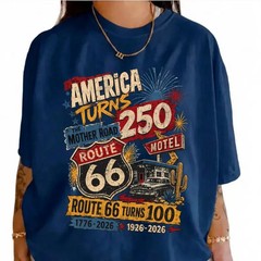 Route 66 100 Years Shirt, 250th Birthday Shirt 2026, 250th Anniversary Tee