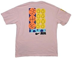 Mens Nike Max90 AIR Tee Artist David Bruce Cotton Graphic T Shirt Medium Pink