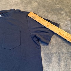 VRST Essential Pocket Tee Short Sleeve Athleisure Navy Blue Mens Small NWT