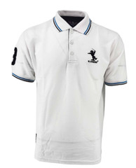 New Mens Polo Shirt T-Shirt Top Tee Short Sleeve Contrast Colours S M L XL XXL