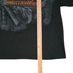 Vintage Original Security AOP All Over Print Y2k Biker Shirt 2XL