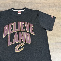 Homage Mens Cleveland Cavaliers T-Shirt Medium Gray BelieveLand Flawless B15