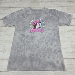 Buc-ee’s T-Shirt Medium Grey In My Buc-ee’s Era Tie-Dye Graphic Short Sleeve