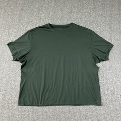 2 Lululemon Men’s Easy Set Train Short Sleeve Shirts Blue Dark Green 2XL LOT