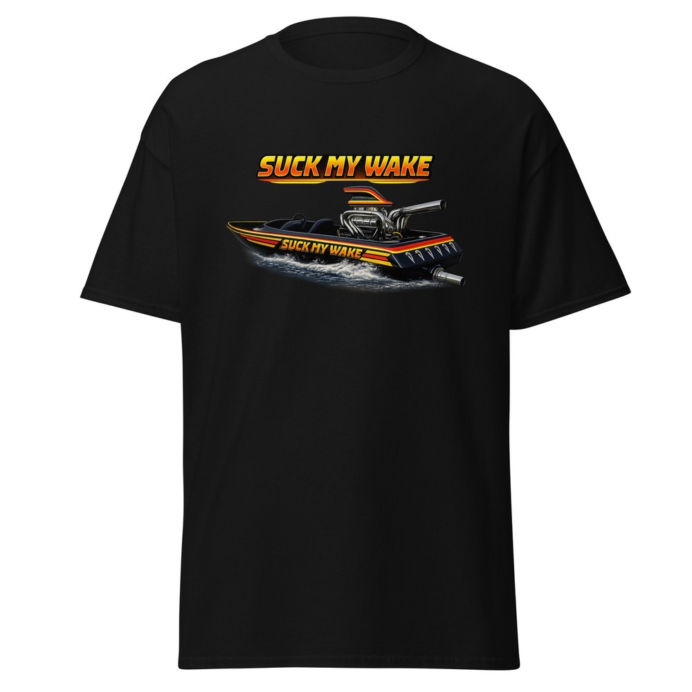 Suck My Wake – 80’s The Great Outdoors Boating Movie Quote Shirt, Unisex