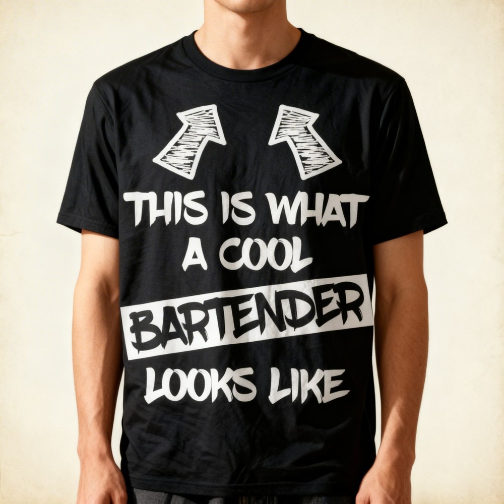 Cool Bartender Funny Saying Bartenders Bartending Unisex T-Shirt