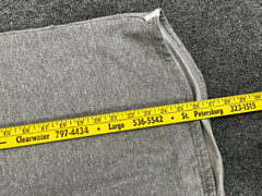 Bylt Gray Drop Cut Hooded Henley Lux Long Sleeve Cotton/Polyester/Spandex Size M