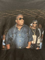 Notorious BIG And Puff Daddy (Diddy) – Black Shirt – M