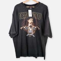 Vintage Harley Davidson Deadwood Faded Black T-Shirt XL NWT