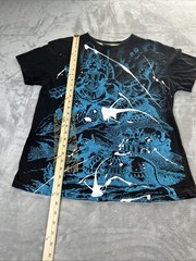 Mecca Tee Medium Black Blue Graphic men