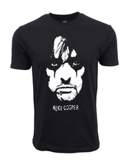 Alice Cooper Face Graphic T shirt