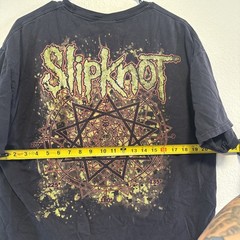Vintage Slipknot 2009 Double Sided Shirt Hanes Heavyweight XL Y2K