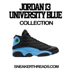 Shirt To Match Jordan 13 University Blue – Stay Humble Sneaker Tee