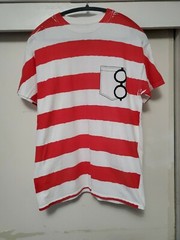 Where’s Waldo Faux Pocket W/h Glasses Short Sleeve T-Shirt Size Medium