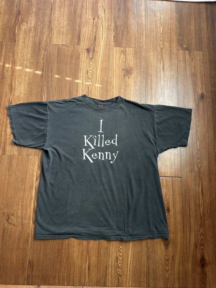 Fashion Victim T-Shirt Tee South Park “I Killed Kenny” XL Single Stitch 90s Vtg