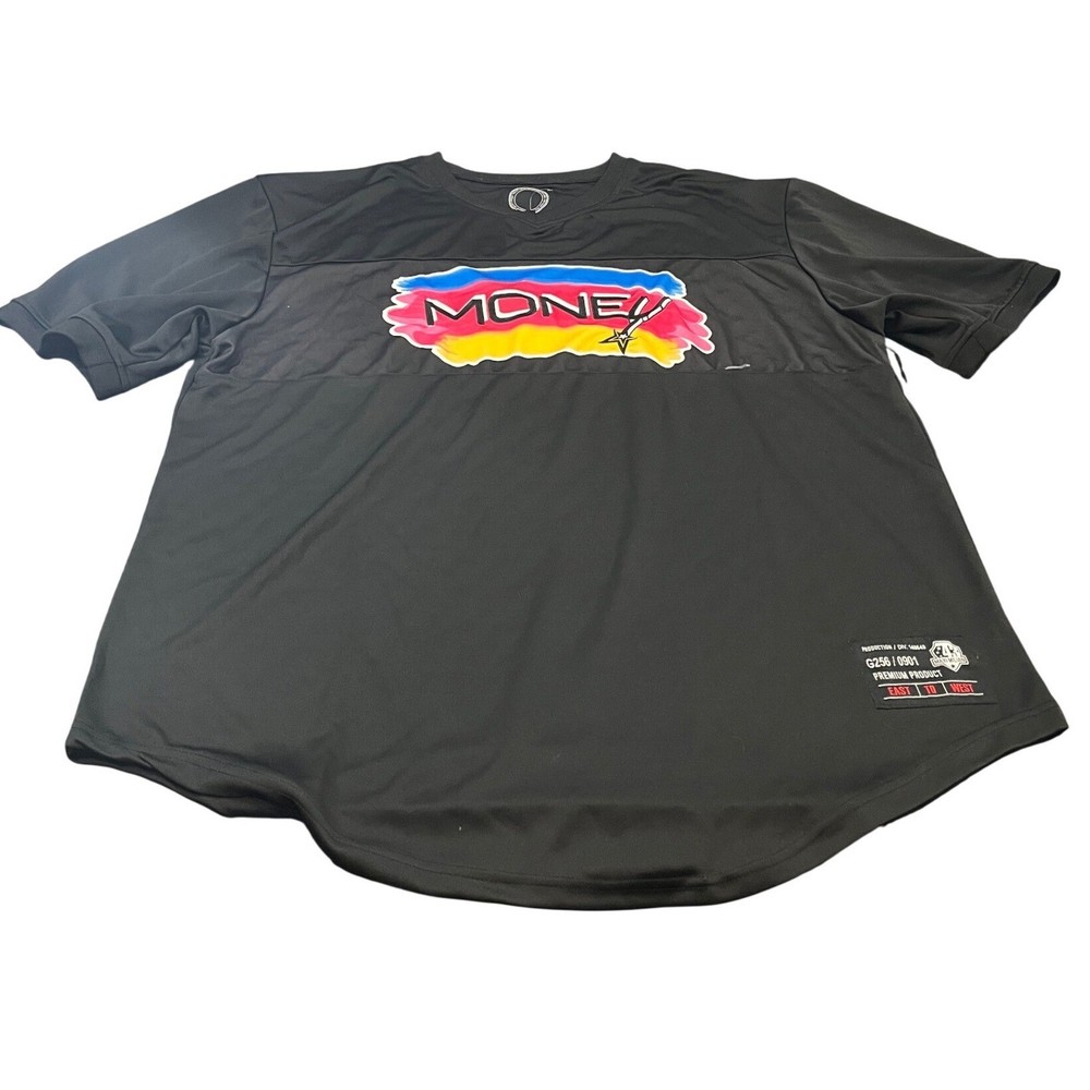 Maxi Milian Jersey Shirt Mens 5XL Black Money Graphic Short Sleeve Premium