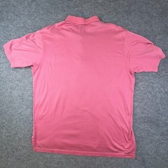 Peter Millar Polo Men’s Large Shirt Summer Comfort Pink Short Sleeve Striped