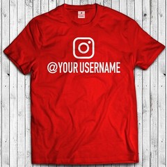 Instagram Custom T-shirt (S-5XL) SOCIAL MEDIA