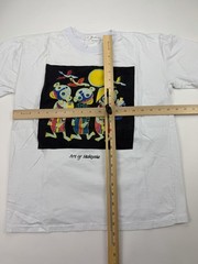 Vintage Art of Malaysia Souvenir Tourist Graphic T Shirt Sz M Single Stitch 90s