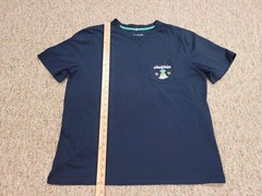 Chubbies Shirt Mens 2XL Blue Pocket Tee Logo Taco Weekend Neon Pineapple Casual