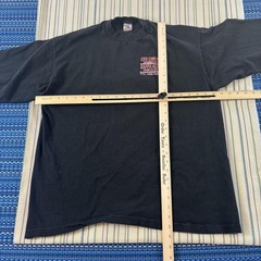 Vintage Chi Omega Kappa Sigma Shirt Mens XL Black Skull Greek Fruit Loom Tee 90s