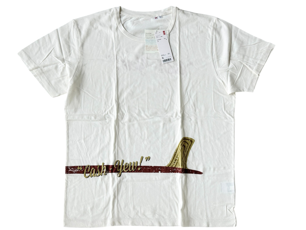 Wellen surf x UNIQLO NWT T-Shirt Size XL White Japan