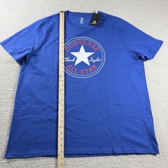 Converse All Star Chuck Taylor Patch Logo T-Shirt Blue Men’s Size XXL