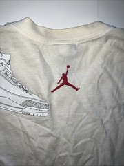 Air Jordan 3 Pure Money Cream T-Shirt Basketball Print size XXXL 3x Brand