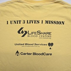 Vintage Mash Bash Blood Drive Shirt Yellow Gildan Graphic XL Charity Event Tee