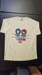 Vintage Mike Tyson Vs Spinks Promo Graphic T-Shirt Adult XL Donald Trump Plaza