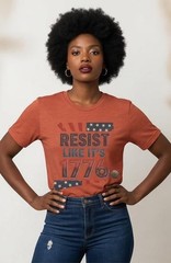 Resist Like Its Patriotic Comfort Tee