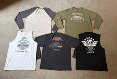 Harley Davidson Motorcycles Graphic Biker T-Shirts Bulk Lot of 17 – Size Large
