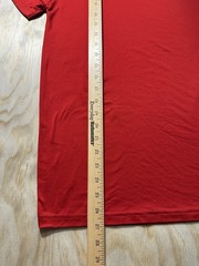 Spyder T-Shirt Men Medium M Red Short Sleeve Crew Neck Performance Stretch