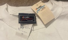 Vintage Today Show EXPERIENCE NBC STORE Logo T-Shirt Size Lrg NWT