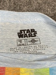 Star Wars Mad Engine Retro 70’s-Style Sky Blue T-Shirt Men’s Size XL Casual