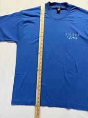 VTG Fruit Of The Loom T Shirt Mens Large Blue Wine A Little You’ll Feel Better