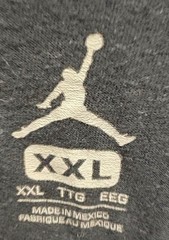Air Jordan Long Sleeve Tee Black Jumpman Big Logo Gold XXL