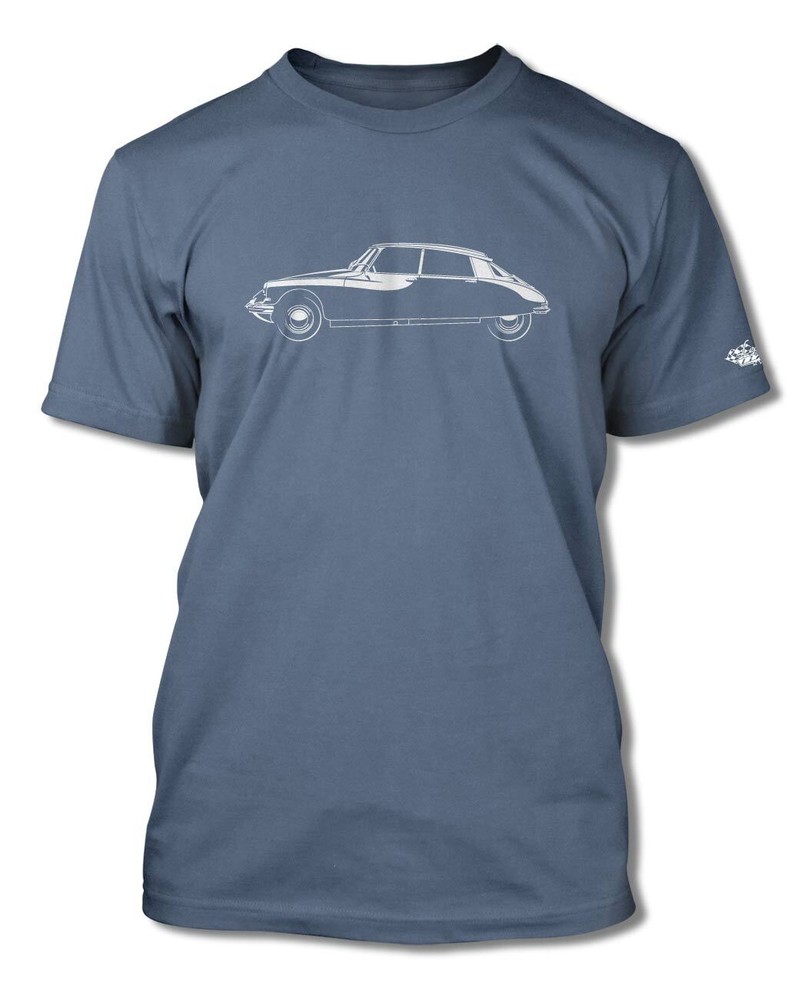 Citroen DS ID 1955 – 1967 Sedan 4 doors T-Shirt – Men – Side View