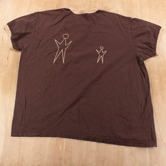 Umwelt human animal science nature ringer t-shirt XL american apparel y2k tee