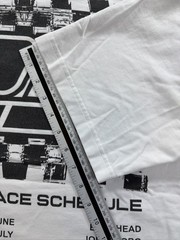 Milli Merch Milli Racing Atlanta I-285 Graphic T-Shirt White Size S