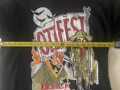 Vintage 1999 Ozzfest Tour T Shirt XL Black Sabbath Rob Zombie Slipknot Deftones