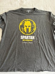 Spartan Race 2025 STADION 5K Finisher T Shirt Size XXL – SPARTAN BRAND NOT CRAFT
