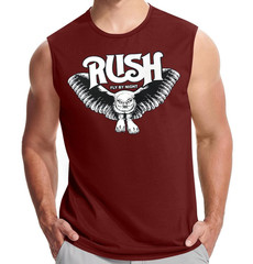 Rush Fly By Night Rock Band Men’s Muscle Shirt (Multiple Colors)