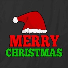 MERRY CHRISTMAS TShirt Tee Short-Sleeved Cotton CLOTHING HOLIDAYS S1BCA203