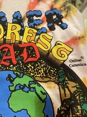Online Ceramics Rare 2019 Summer Tour/Climate Change Tie Dye T Shirt New Small