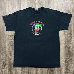 Hellanbach Joker Wicked Crazy Clown Graphic T-Shirt “Who’s Your Daddy?” L