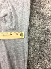 King Size Shirt Mens Size 7XL Big Gray Long Sleeve Cotton
