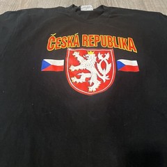 CZECH REPUBLIC – RARE! Black Ceska Republika Made In USA