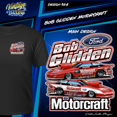 Bob Glidden’s Motorcraft Probe Pro Stock Cars Vintage style (324) T-Shirt
