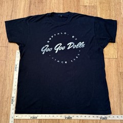 The Goo Goo Dolls Band basic Black Graphic Black Unisex T shirt XL Tour Tee